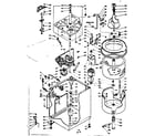 Kenmore 1106314760 machine sub-assembly diagram