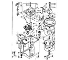 Kenmore 1106314761 machine sub-assembly diagram