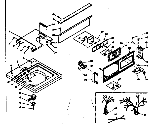 Top and console assembly