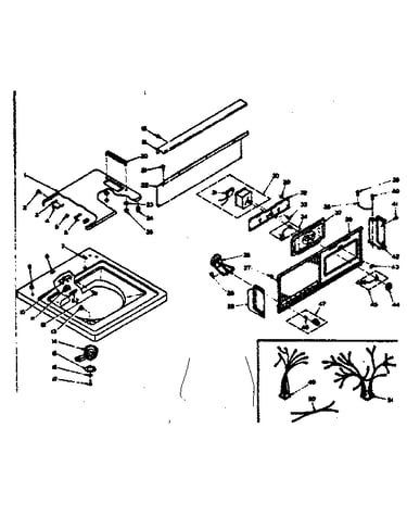 Top and console assembly