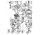 Kenmore 1106314852 machine sub-assembly diagram