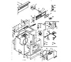 Kenmore 1106317700 machine sub-assembly diagram