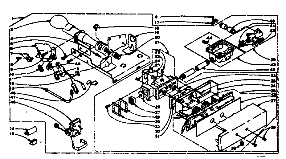 Dole burner assembly