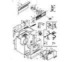 Kenmore 1106317701 machine sub-assembly diagram