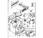 Kenmore 1106317702 machine sub-assembly diagram