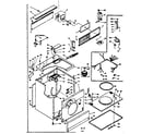 Kenmore 1106317731 machine sub-assembly diagram