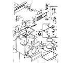 Kenmore 1106317740 machine sub-assembly diagram
