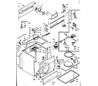Kenmore 1106317741 machine sub-assembly diagram