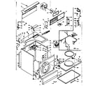 Kenmore 1106317742 machine sub-assembly diagram