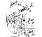 Kenmore 1106318700 machine sub-assembly diagram