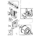 Kenmore 1106318700 bulkhead assembly diagram