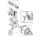 Kenmore 1106318701 bulkhead assembly diagram