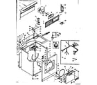 Kenmore 1106318702 machine sub-assembly diagram