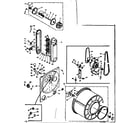 Kenmore 1106318702 bulkhead assembly diagram