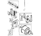Kenmore 1106318732 bulkhead assembly diagram