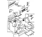 Kenmore 1106318740 machine sub-assembly diagram