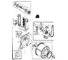 Kenmore 1106318740 bulkhead assembly diagram