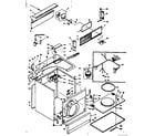 Kenmore 1106318741 machine sub-assembly diagram