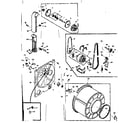 Kenmore 1106318742 bulkhead assembly diagram