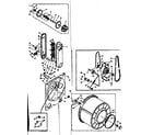 Kenmore 1106318801 bulkhead assembly diagram