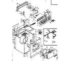 Kenmore 1106318802 machine sub-assembly diagram