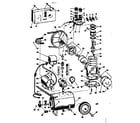 Craftsman 106152352 replacement parts diagram