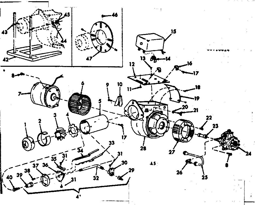 Oil burner assembly