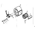 Kenmore 8676631 h-q blower assembly diagram