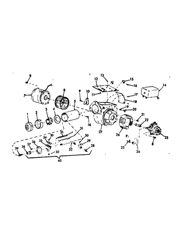 Oil burner assembly