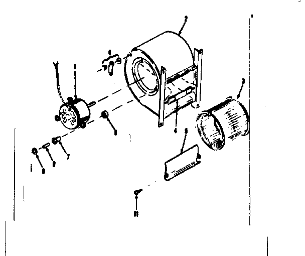 H-q blower assembly