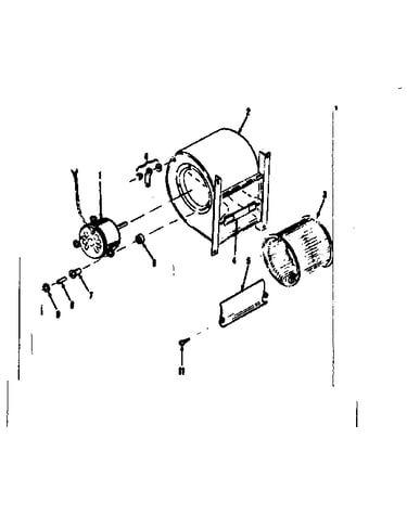H-q blower assembly