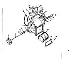 Kenmore 8676637 h-q blower assembly diagram