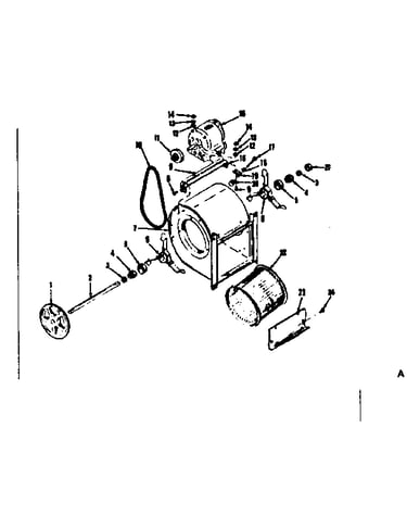 H-q blower assembly