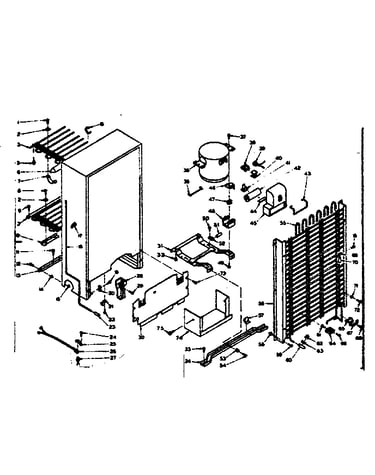 Freezer unit parts