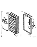 Freezer door parts