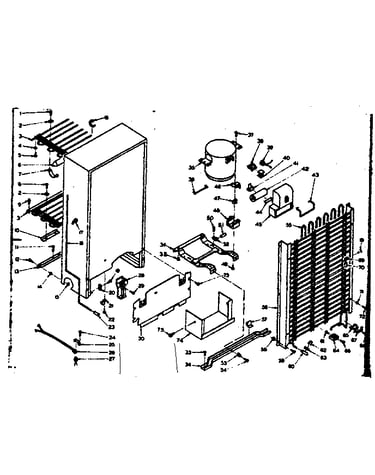 Freezer unit parts