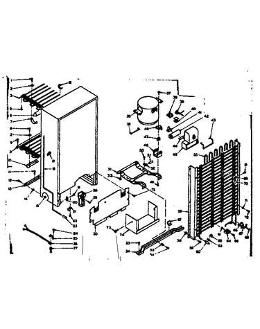 Freezer unit parts