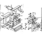 Kenmore 10663600 air flow parts diagram