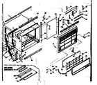 Kenmore 10663720 cabinet parts diagram