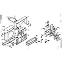 Kenmore 10664170 air flow parts diagram