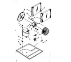 Kenmore 25363070 refrigeration system & air handling parts diagram