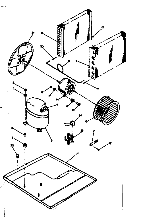 Refrigeration system & air handling parts