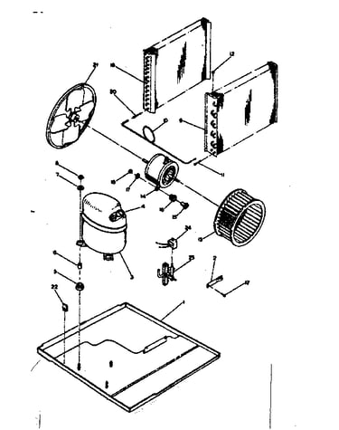 Refrigeration system & air handling parts