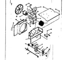 Kenmore 25363100 air handling system parts diagram