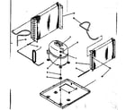 Kenmore 25364100 unit parts diagram