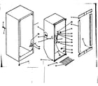 Kenmore 2536426090 cabinet parts diagram