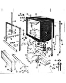 Frame and tub details
