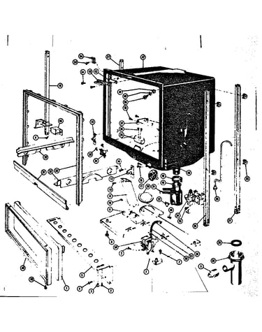 Frame and tub details