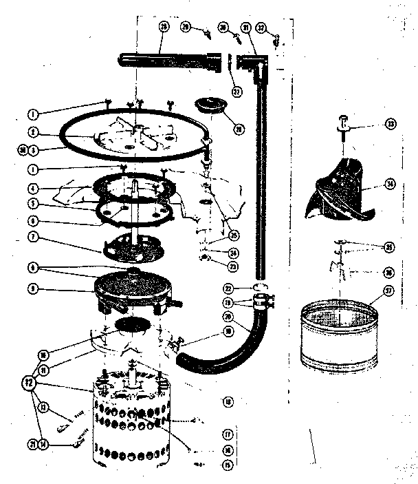 Motor, heater & impeller details
