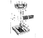 Kenmore 58765570 rack assemblies diagram